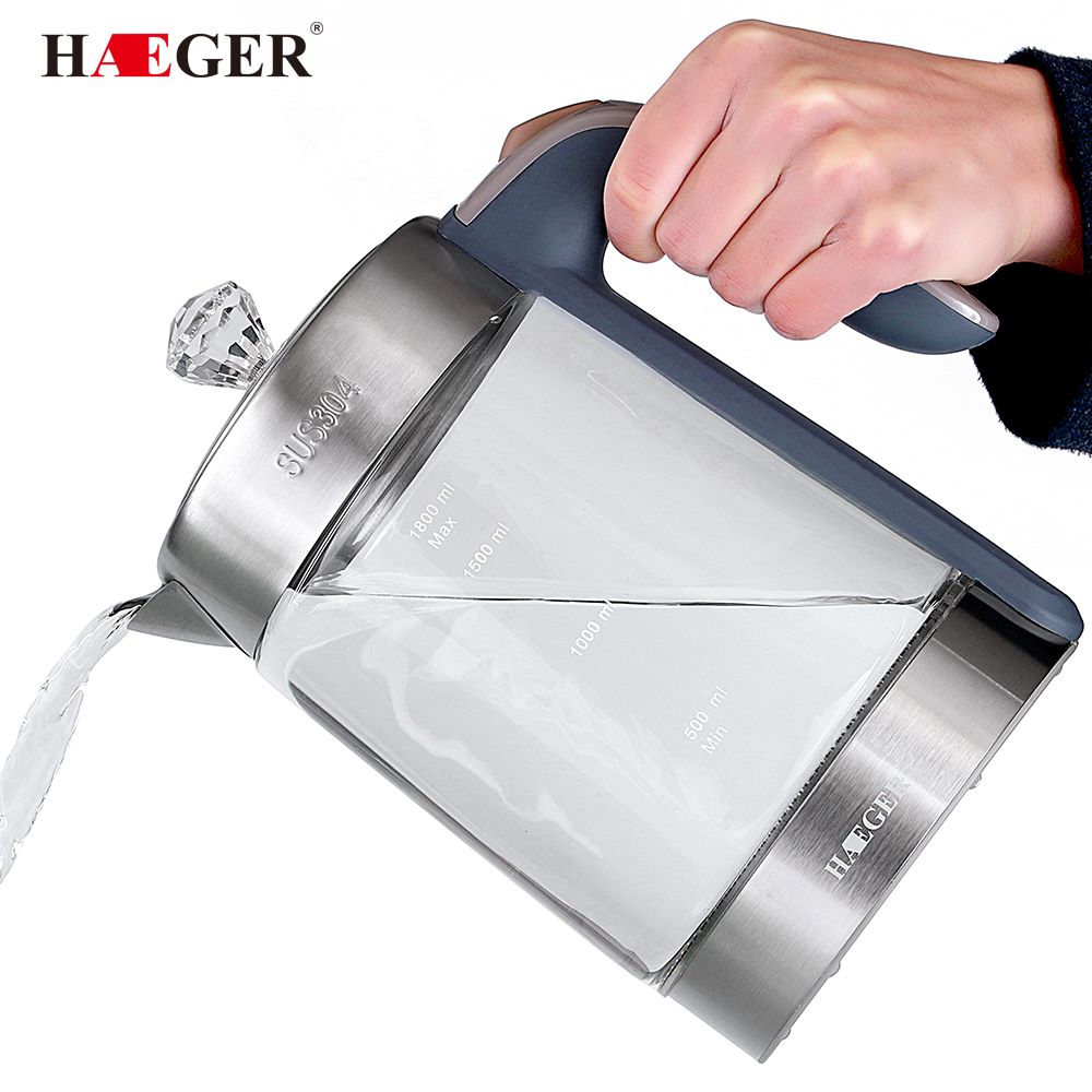 European standard high-power stainless steel anti-dry-burning electric kettle, rapid heating kettle R.7821 detail image 10