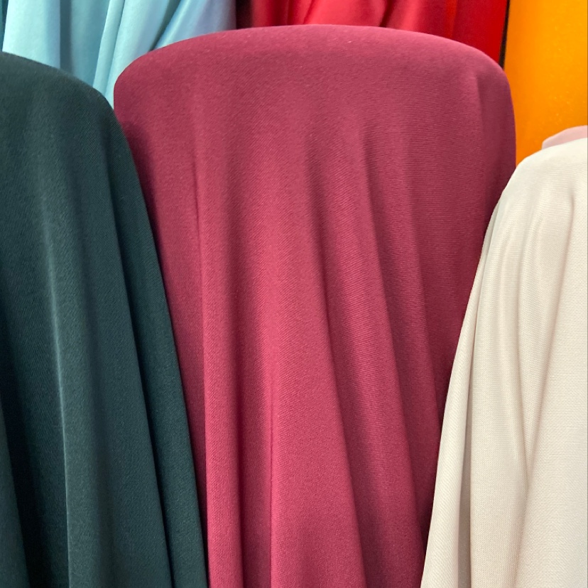 深红色蜂巢麻布料服装布料装饰品工艺品头饰面料