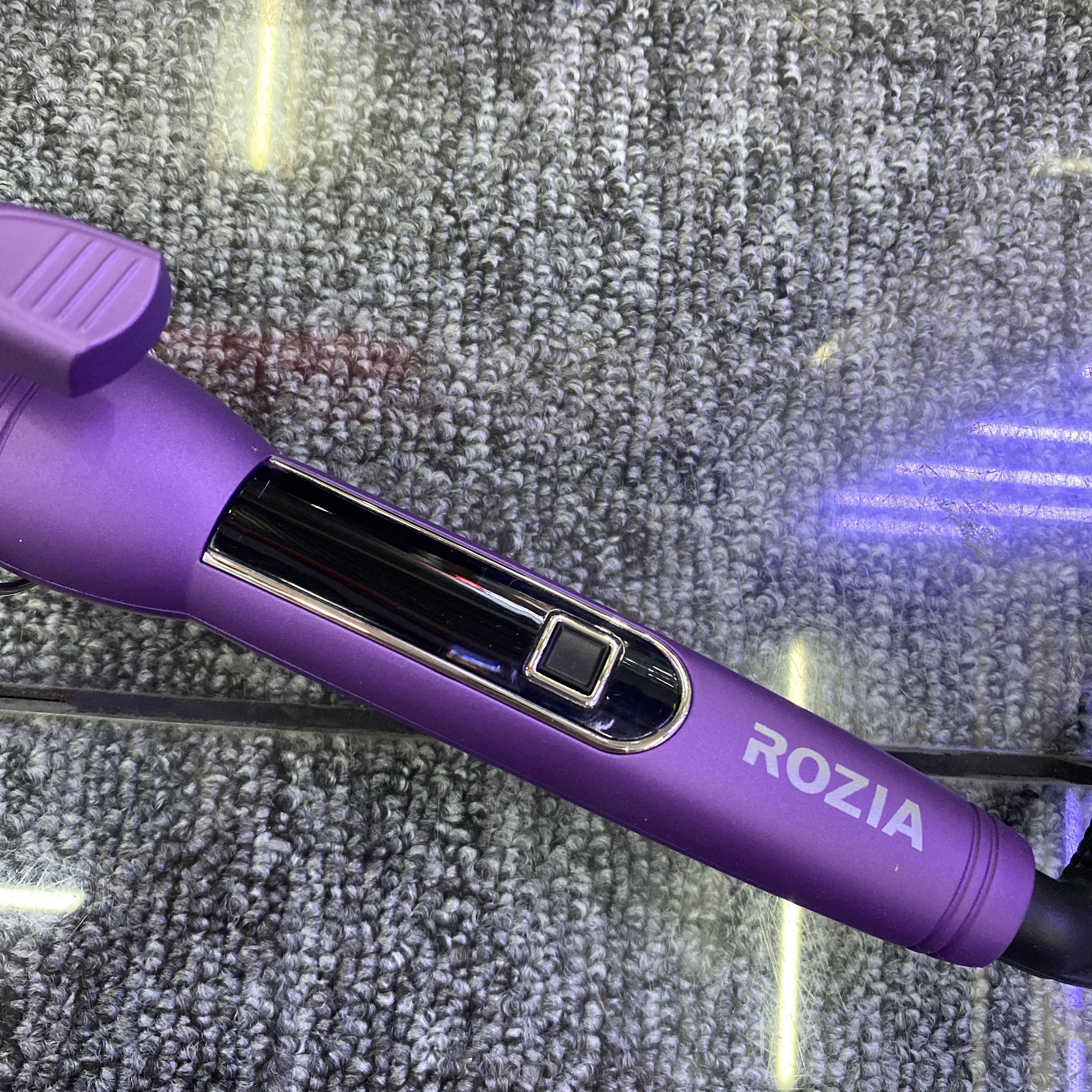 ROZIA hair care products adjustable temperature curling iron HR718 Specification image