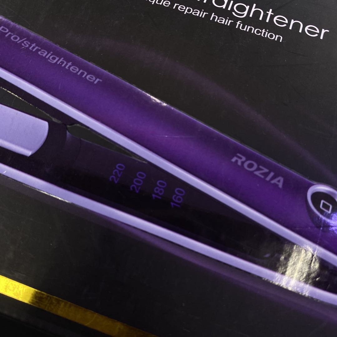 ROZIA hair care products straightening hair splint adjustable temperature HR728 detail image 5