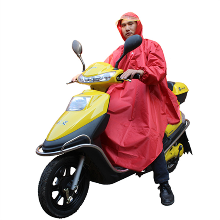 Electric bike, motorcycle, raincoat with sleeves detail image 2