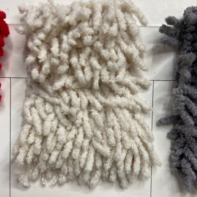 Beige Fine Mop Fabric Doll Throw Pillow Fabric Clothing Ornaments Arts And Crafts Headdress Fabric