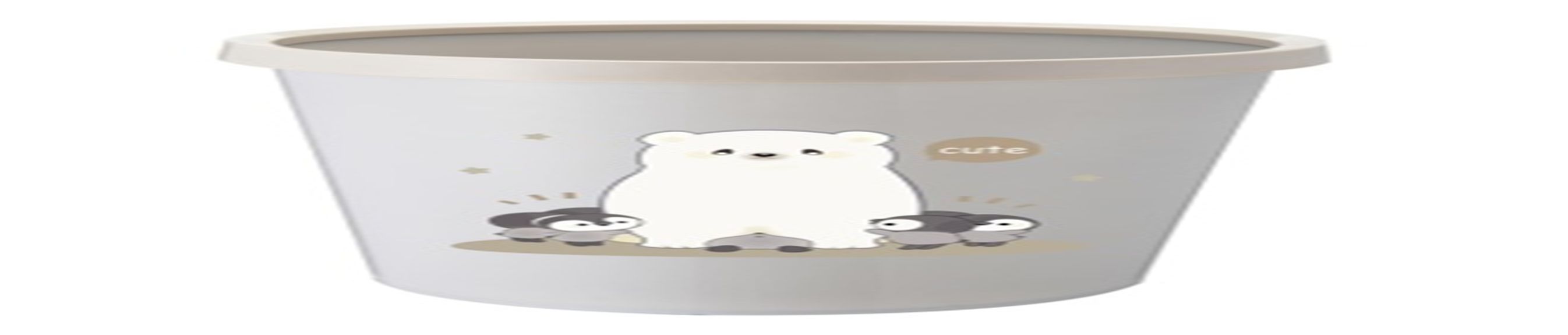 Yiwu Selection Wanyuan Hongda white pressure ring trash can 0105#/TZ full figure