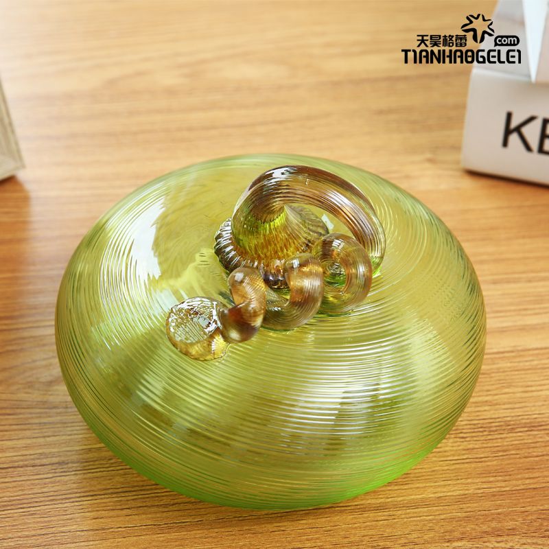 Small glass handicrafts, pumpkin ornaments, vegetable ornaments Specification image