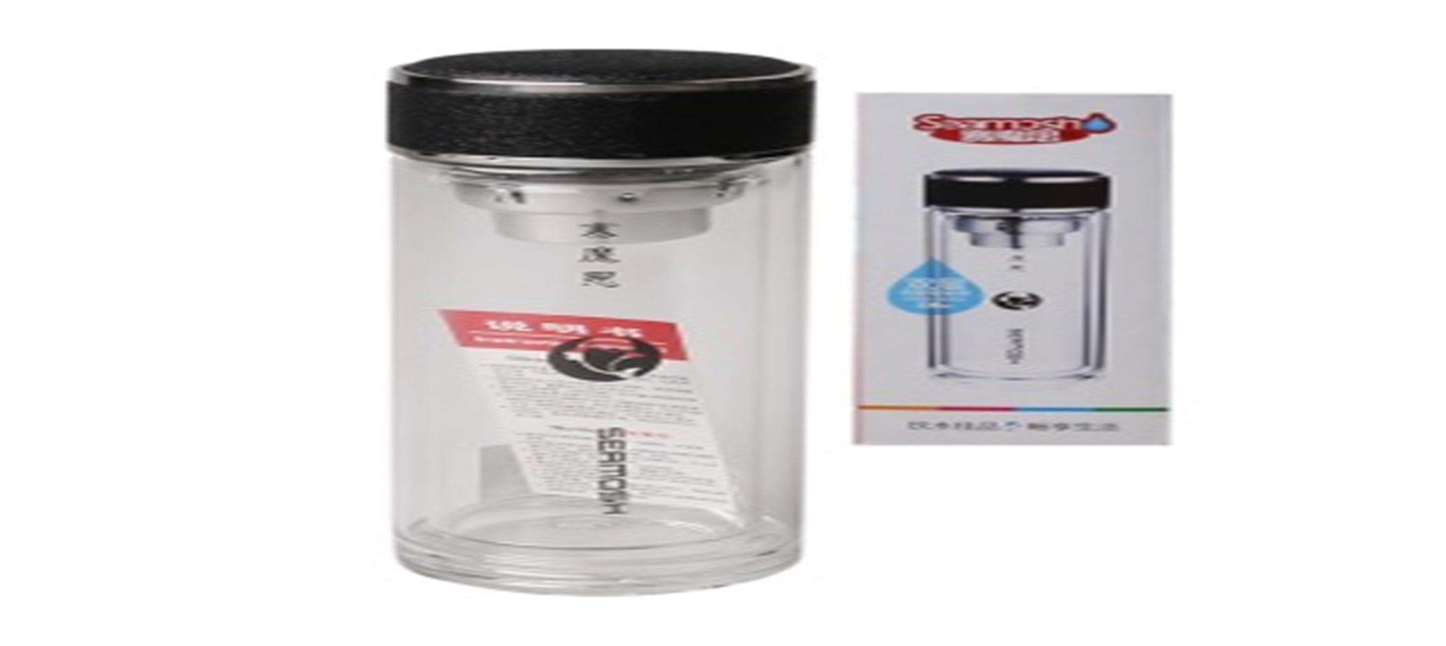 Yiwu Selection 8206 Seymour Haoran double glass 330ML S-8206#/TZ full figure