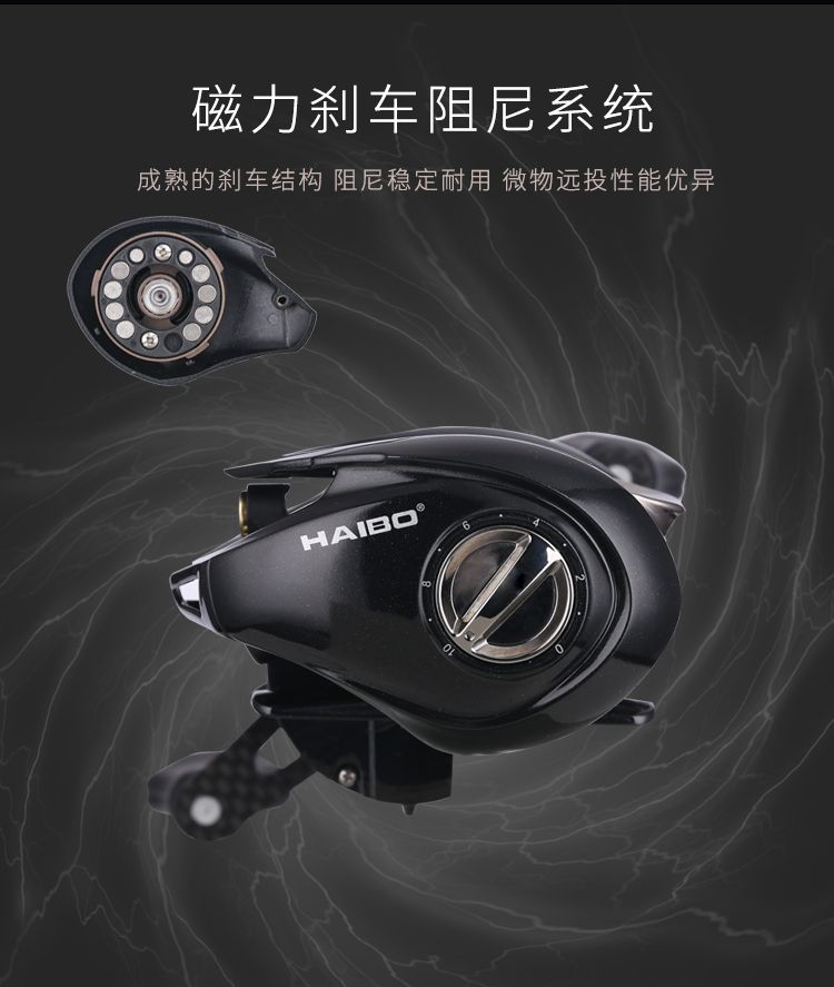 Haibo Phantom Road, Ya Lun, Ma Kou Micro Objects, Water Drop Wheel, Mandarin Fish Line Wheel, Fishing Wheel, Metal Fish Wheel, Long-range Throwing Wheel detail image 5