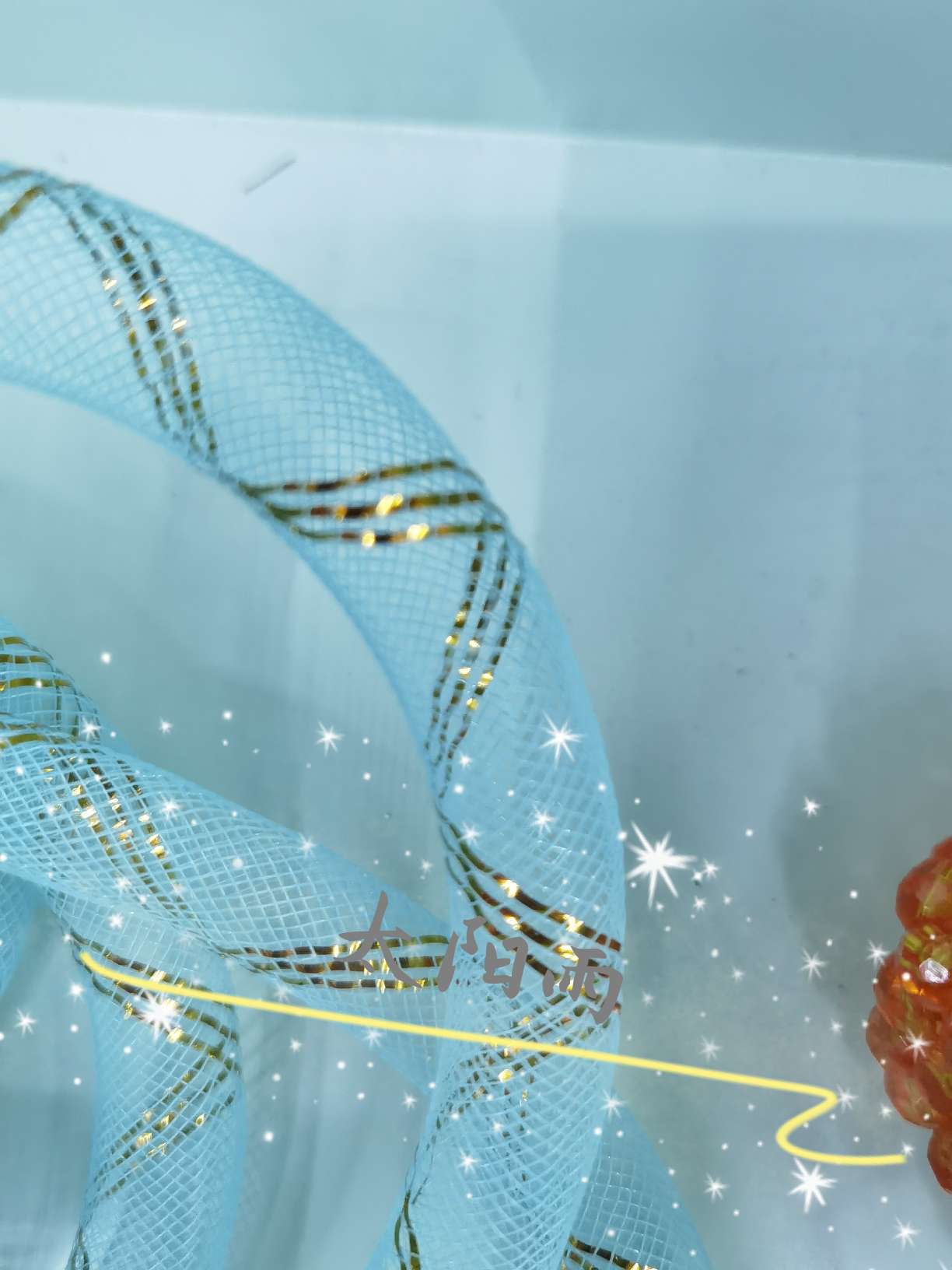 Packaging material accessory: 16mm three-piece gold tube Sunrain accessory detail image 2