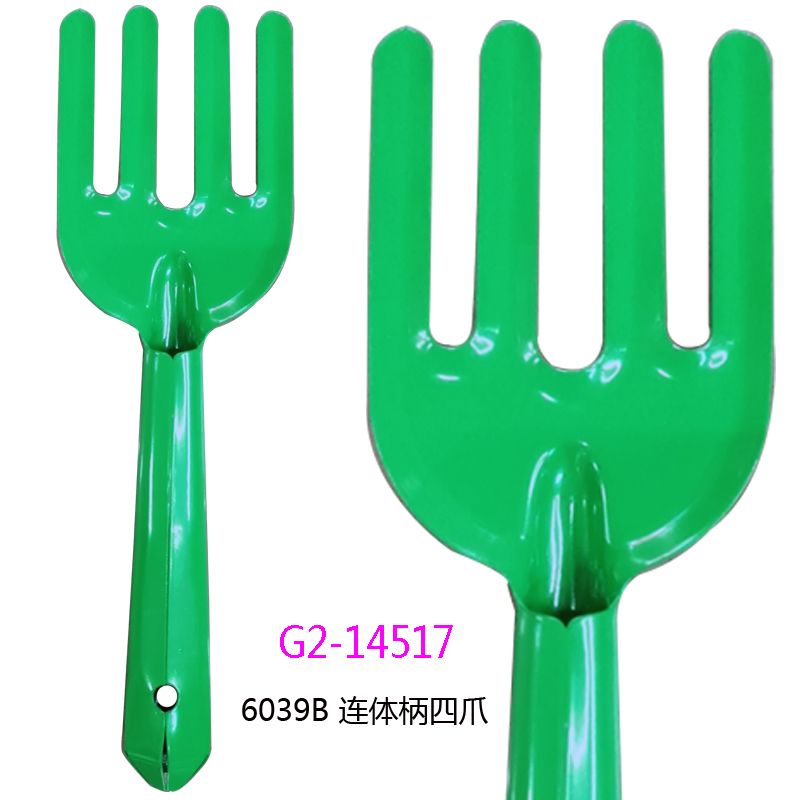 6039B四叉6039C连体柄五爪园林工具园林铲五金工具详情图4
