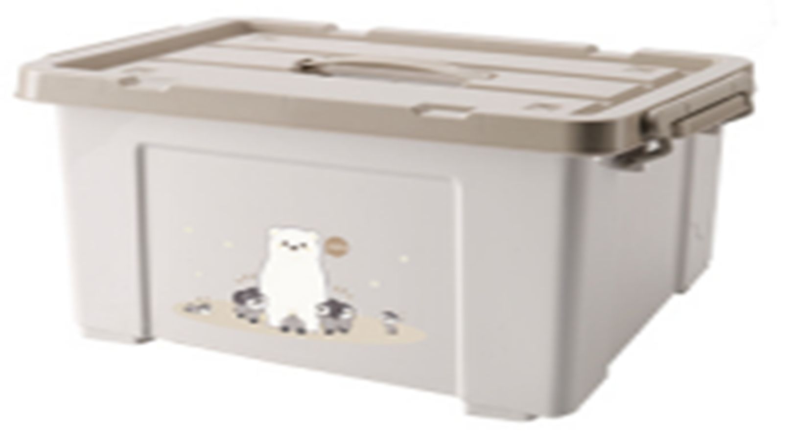 Yiwu Selection Wanyuan Hong printed portable storage box 14L 1911#/TZ full figure