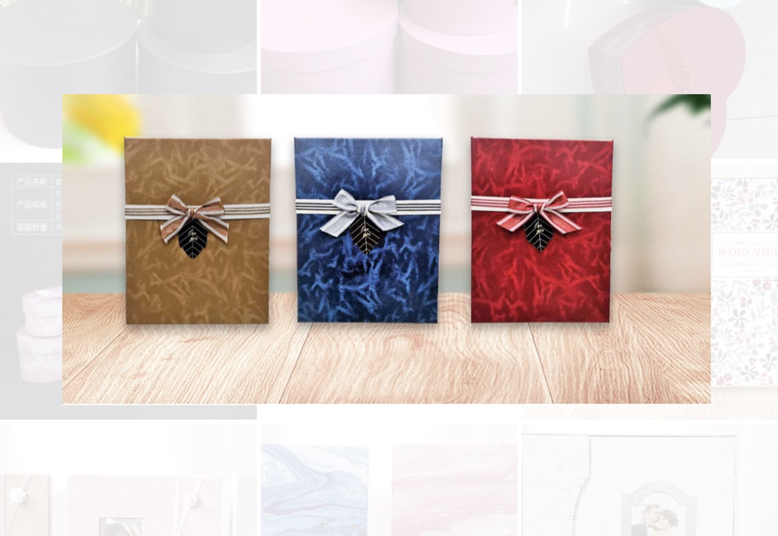 6 "100 handmade gift boxes special paper butterfly Festival boutique album thumbnail