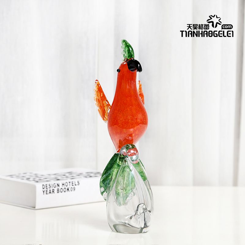 Nordic glass craft ornaments Specification image