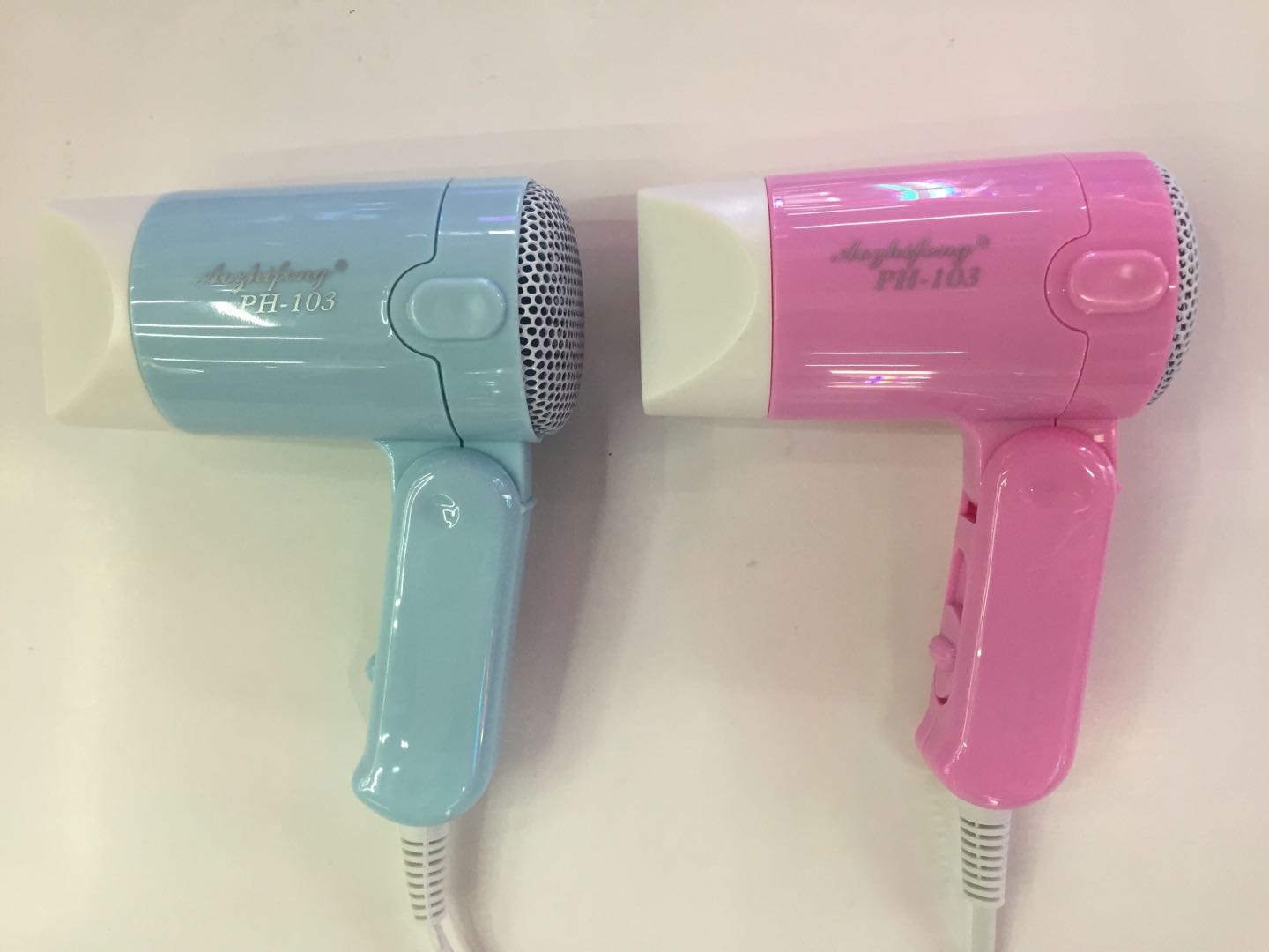 Cartoon mini folding hair dryer gift machine detail image 1