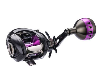 Hai Bo Thunder Anti-explosion Line Magnetic brake Slow-rotating iron plate Wheel for sea fishing heavy-duty freshwater lure water drop wheel details Picture