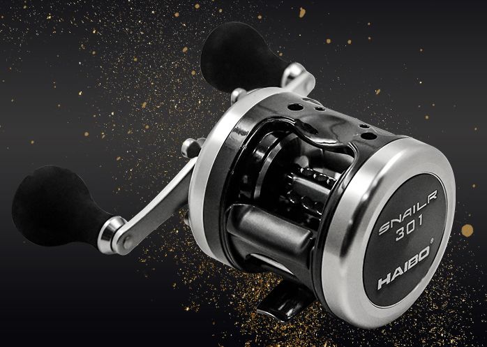 Heber upgrade Version of Snell 300/301 Lei Qiang drum wheel snakehead drum wheel black long throw wheel details Picture