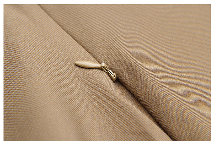 2020新款时尚套装女气质通勤修身显瘦韩版蕾丝拼接上衣裤子两件套详情图23