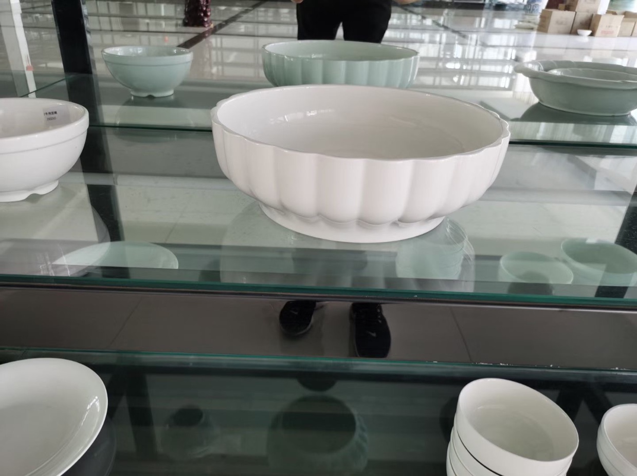 Pumpkin bowl, ceramic