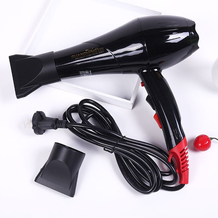Guangming 3200 Black high-power hair dryer detail image 2