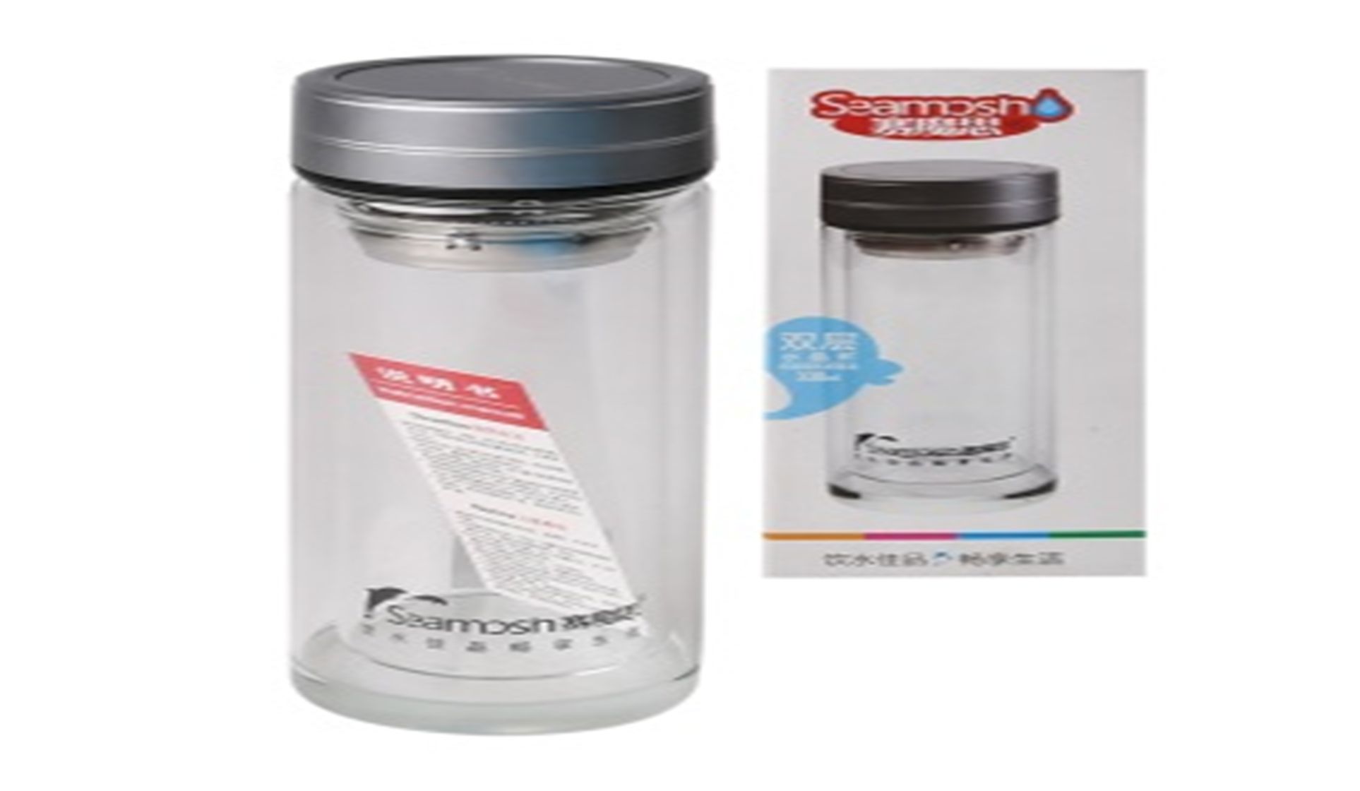 Yiwu Selection 8802 Seymour double crystal Glass 330ml S-8802#/TZ full figure