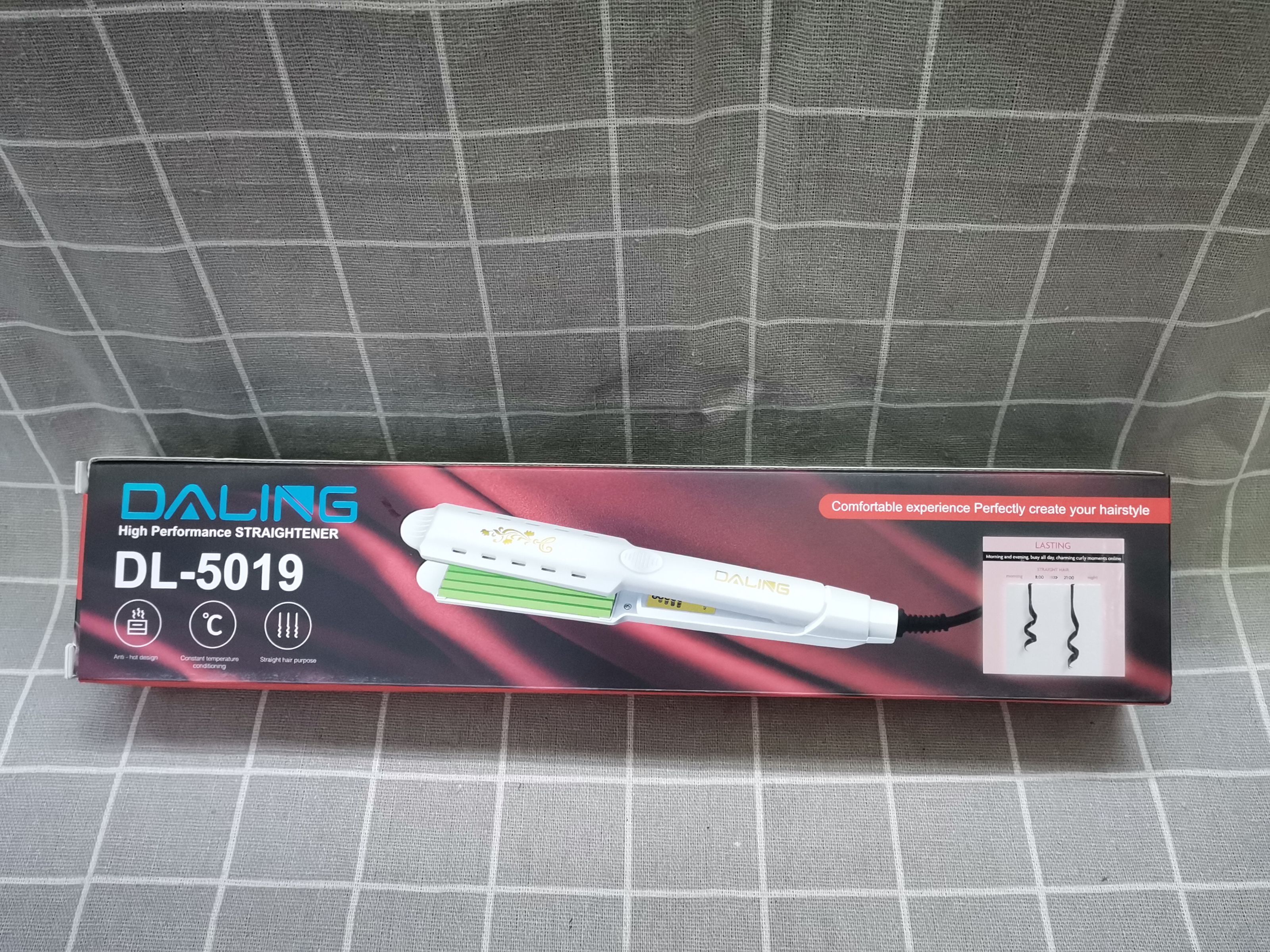 Darling DL-5019 Ladies' straightener Plug - in ladies' straighteners wholesale cross-border details Picture