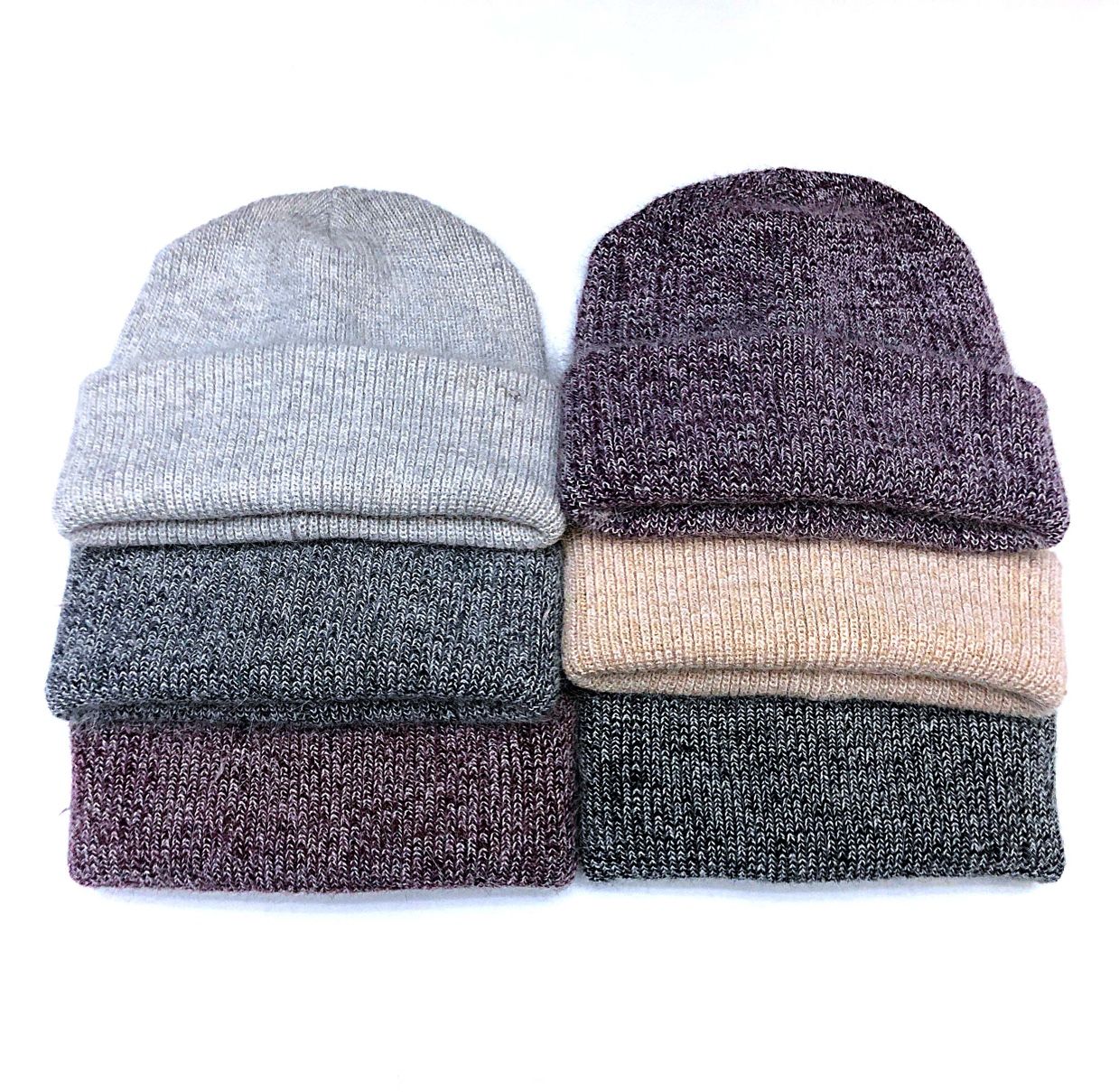 Angolan rabbit fur hooded one-piece hats for both men and women, woolen hats for grandpas and grandmas detail image 5