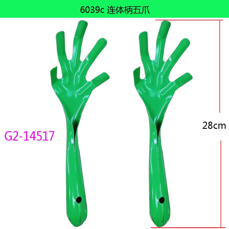 6039B四叉6039C连体柄五爪园林工具园林铲五金工具详情图2