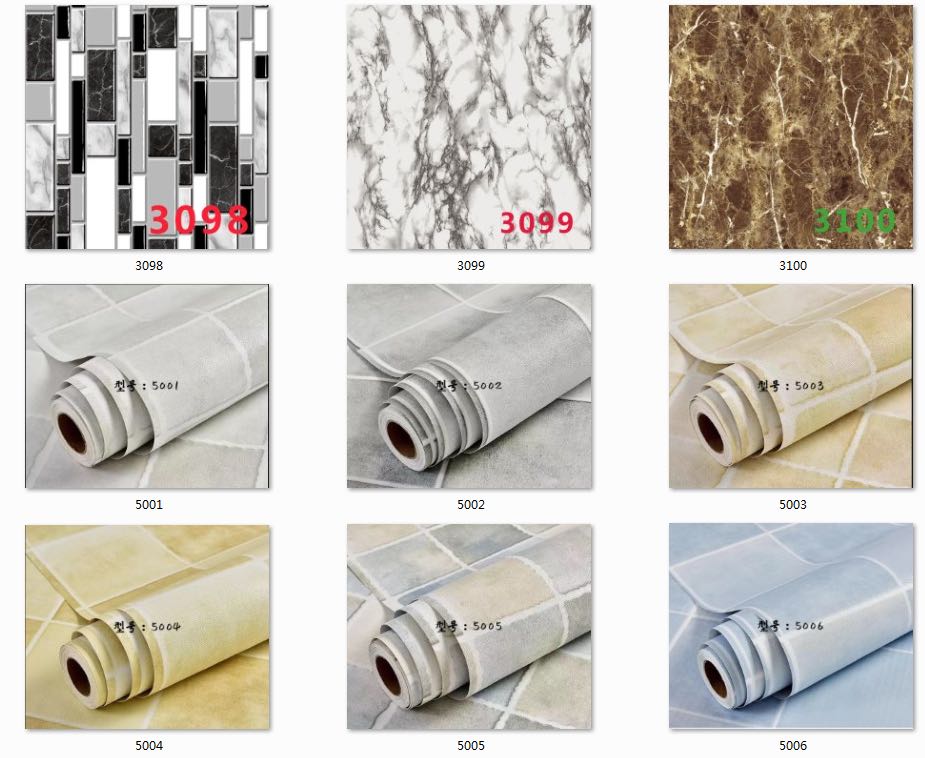 self-adhesive vinyl wallpaper wall cover detail image 9