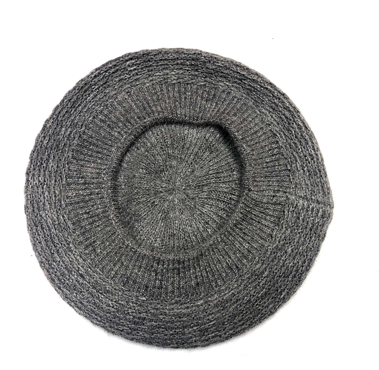 Angolan rabbit hair knitted corn fashion beret hat-style one-piece hat, suitable for both men and women, wool winter hat for grandpa and grandma detail image 8