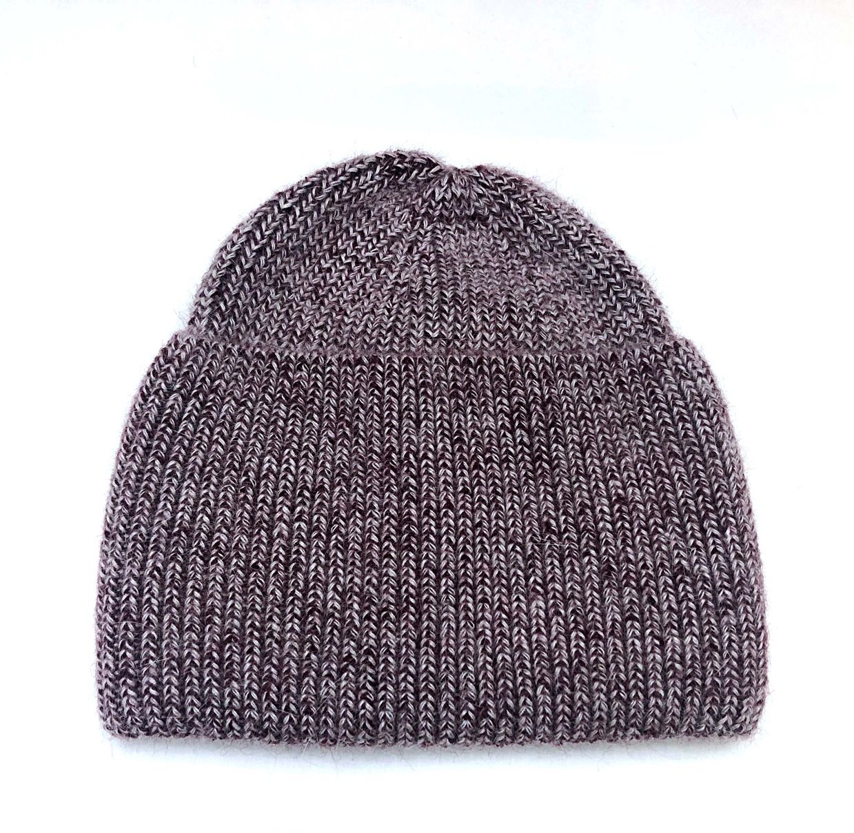 Angolan rabbit fur thickened double-layer pullover ski one-piece hat, suitable for both men and women, winter warm wool hat for grandpas and grandmas detail image 9