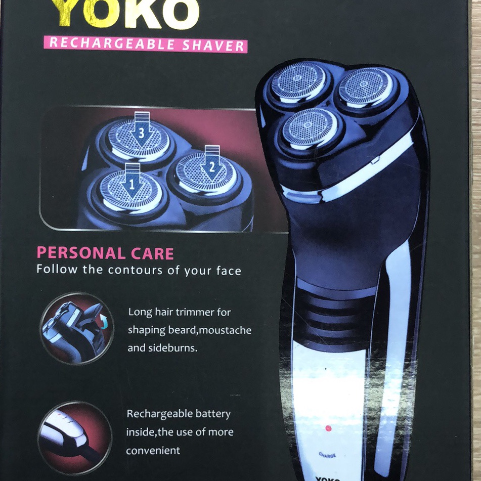 三头往复式YOKO剃须刀