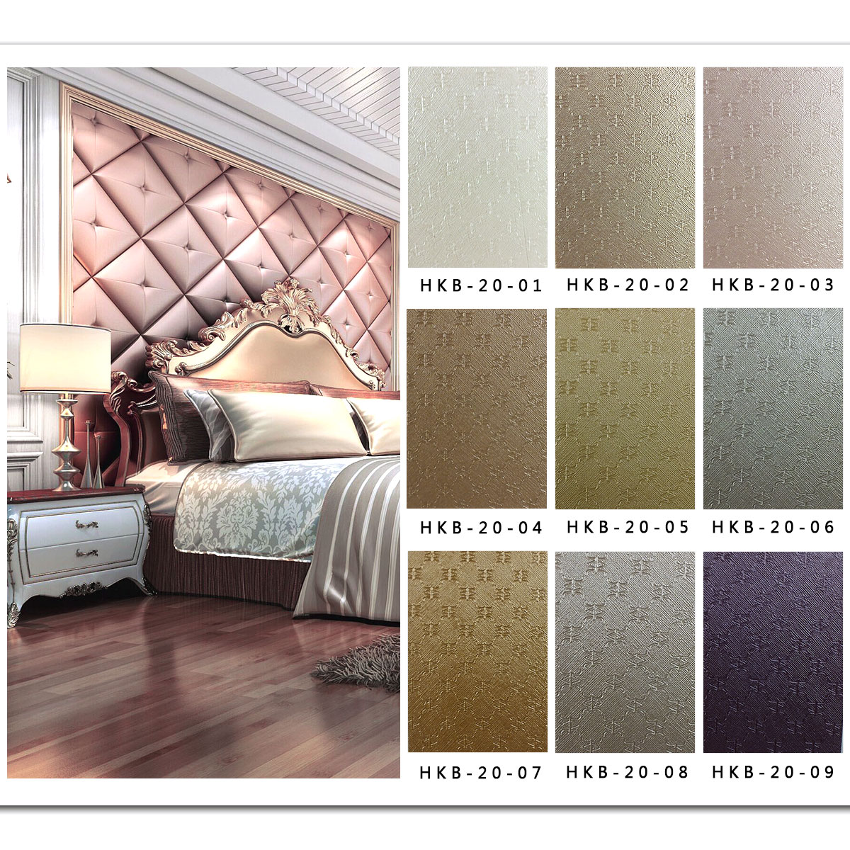 Factory direct sales: Leather fabric soft package odorless flame-retardant engineering soft package leather hard material leather decorative leather 0.2 Application Scenario