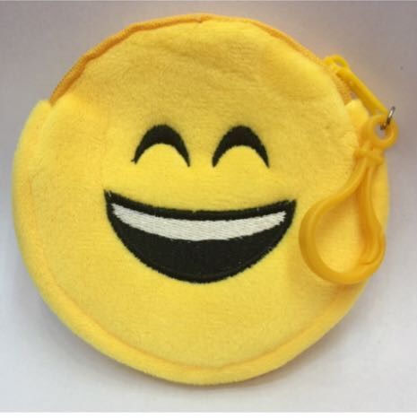 毛绒玩具包表情零钱包笑脸包表情钱包刺绣表情笑脸钱包8cm表情钱包详情图2