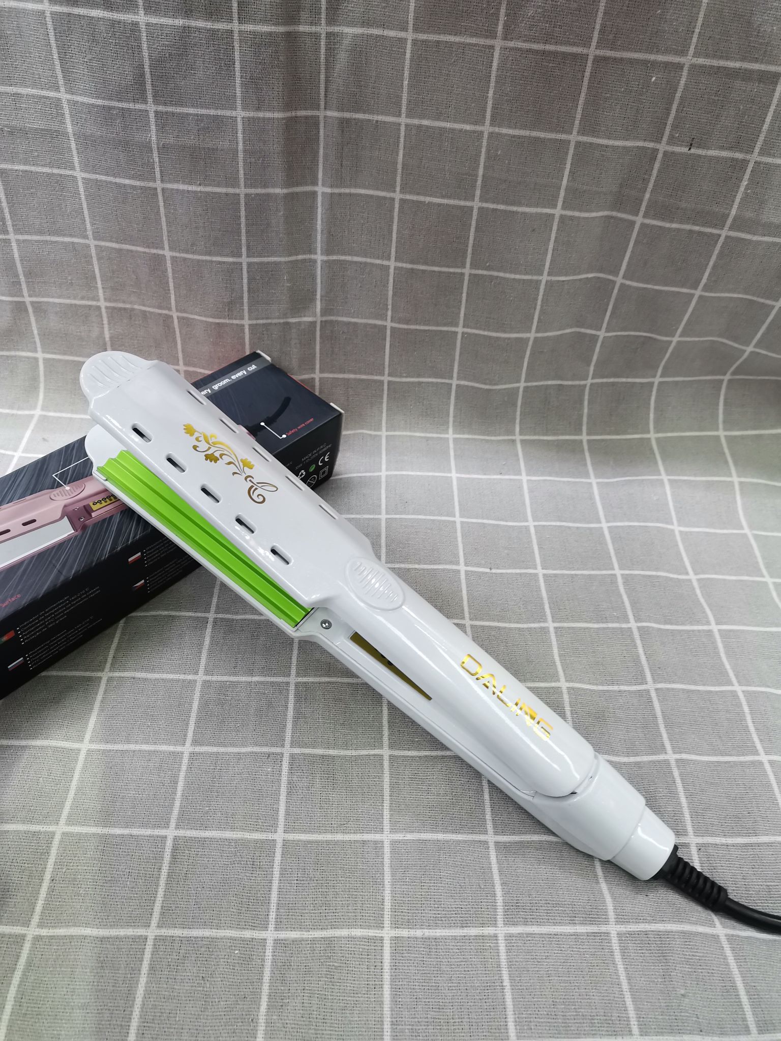 Darling DL-5019 Ladies' straightener Plug - in ladies' straighteners wholesale cross-border Specification drawing