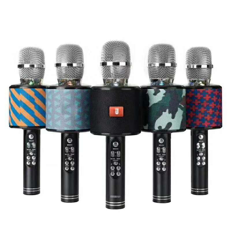 K319 Bluetooth Stereo microphone Home KTV portable wireless Bluetooth microphone