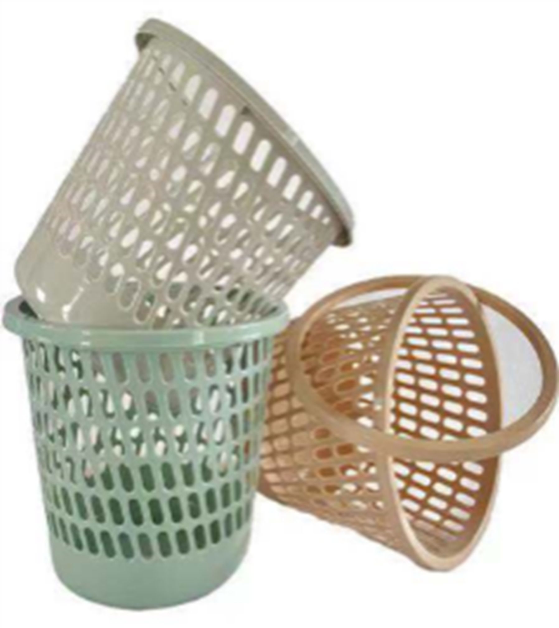 Rsk-6005 large capacity hollowed-out waste paper basket (blank holder full figure