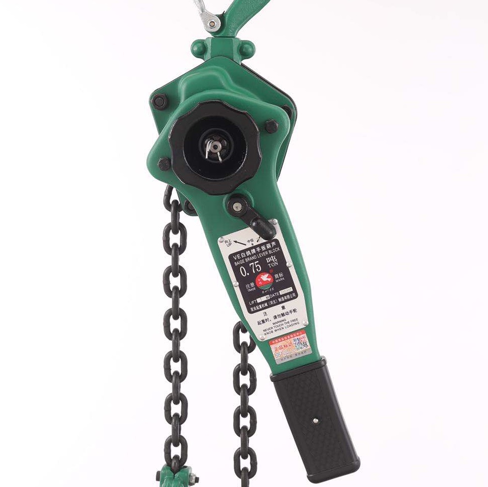 0.75T1.5M  VE白鸽牌手板葫芦   手动手扳葫芦