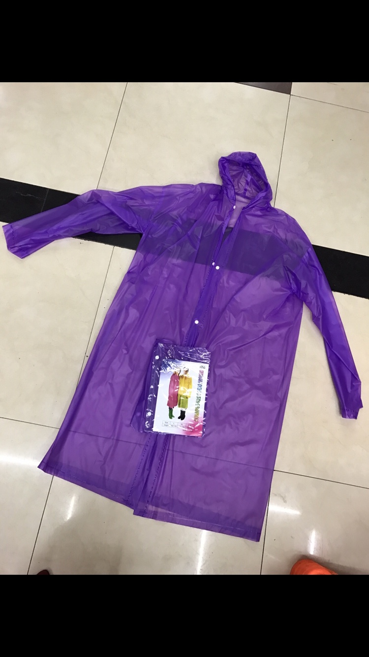 H835 Hiking Raincoat Long Poncho Full Body Raincoat details Picture