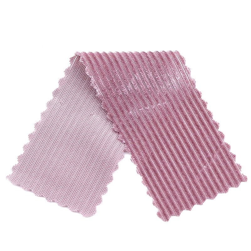 Korean velvet strip toothpick strip manufacturer direct sales of velvet clothing fabric, headwear and accessory fabric detail image 9