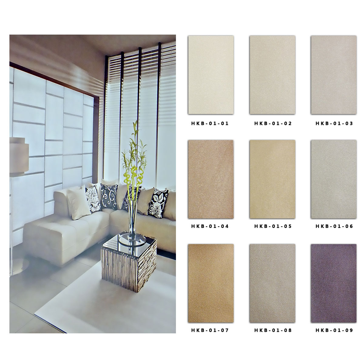 Factory direct sales of leather fabric soft package odorless flame-retardant engineering soft package leather hard material leather decorative leather 0.1 detail image 1