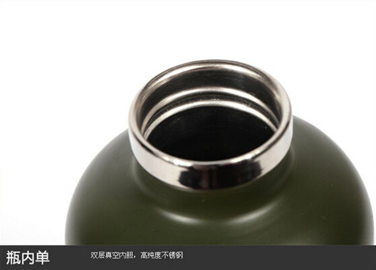 Xanoduji outdoor sports water bottle, stainless steel mountain climbing, camping and travel water cup, large capacity detail image 5