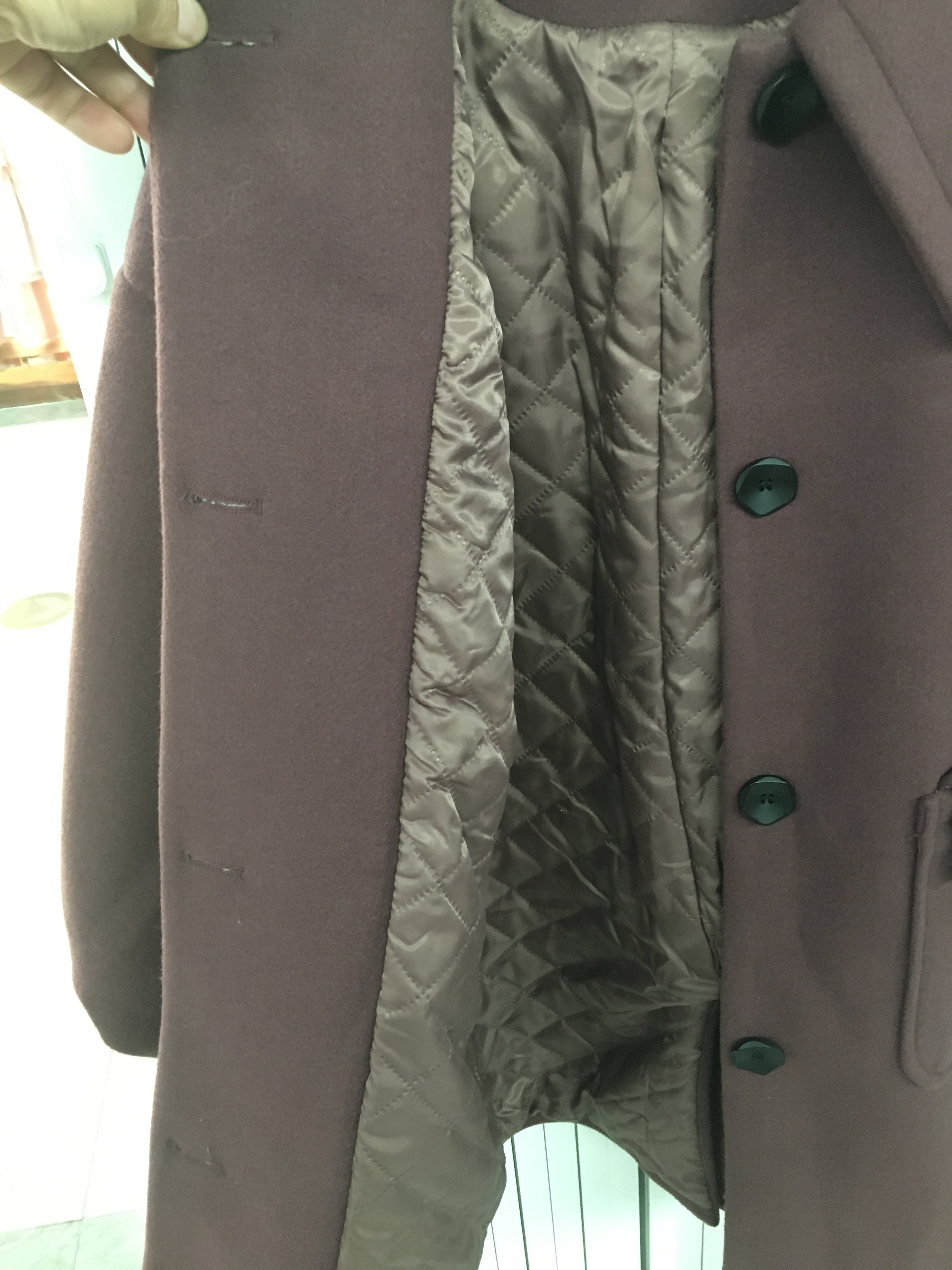 Plus cotton warm loose new fashion classic stable atmosphere noble purple durable Application Scenario