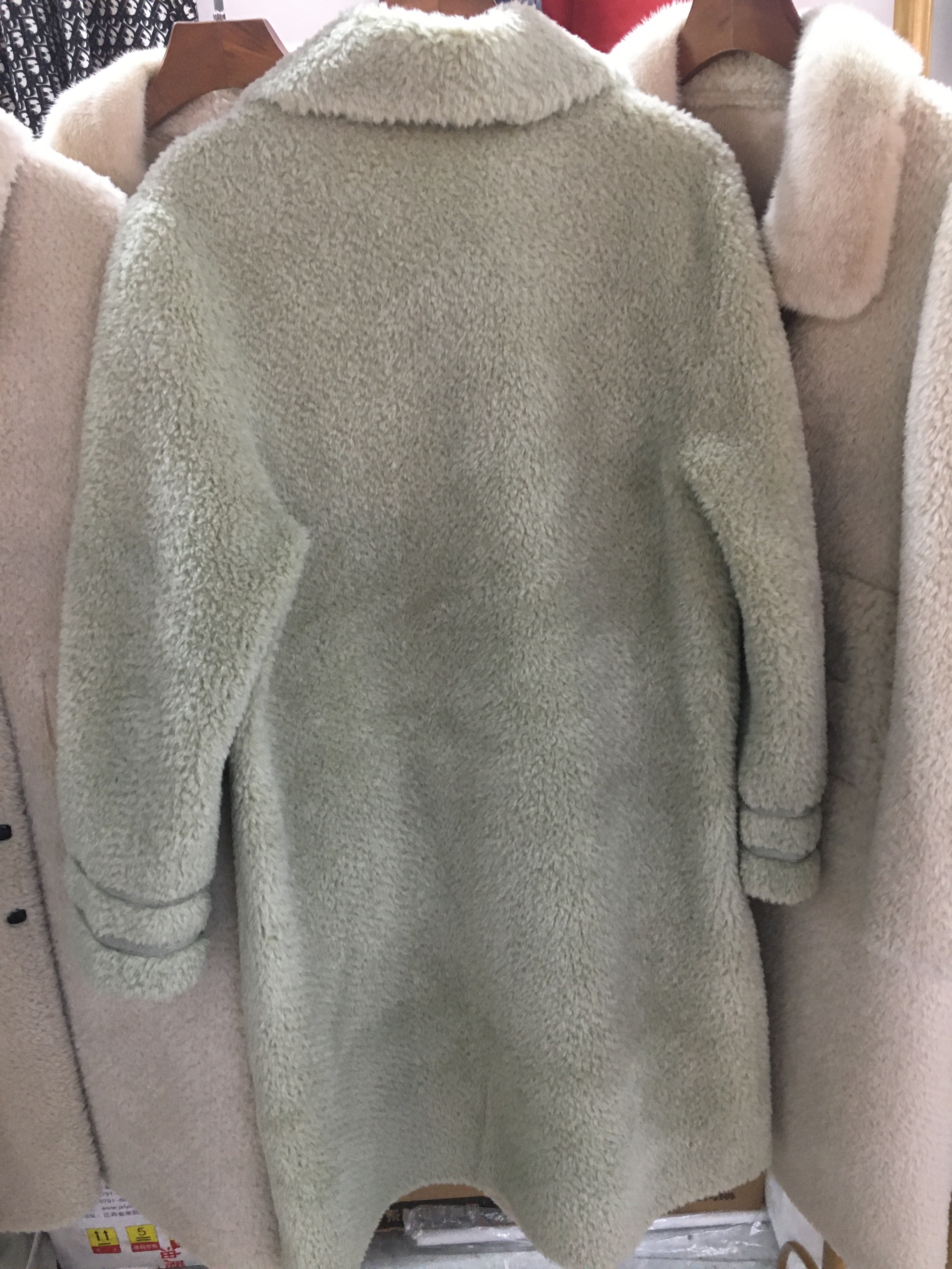 大码皮衣实物图