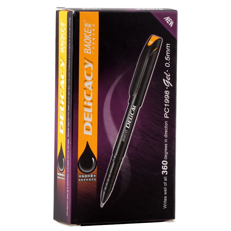 Baoke PC-1998 Neutral pen for office Students advertising neutral pen 0.5mm
