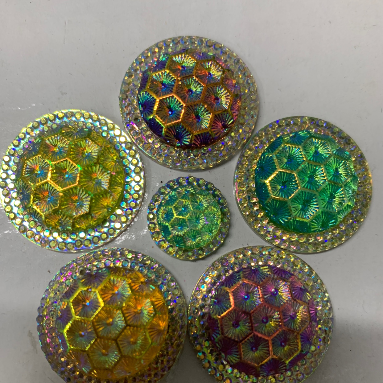 25 Garden Honeycomb Golden Sea Jewelry Accessories Q54741