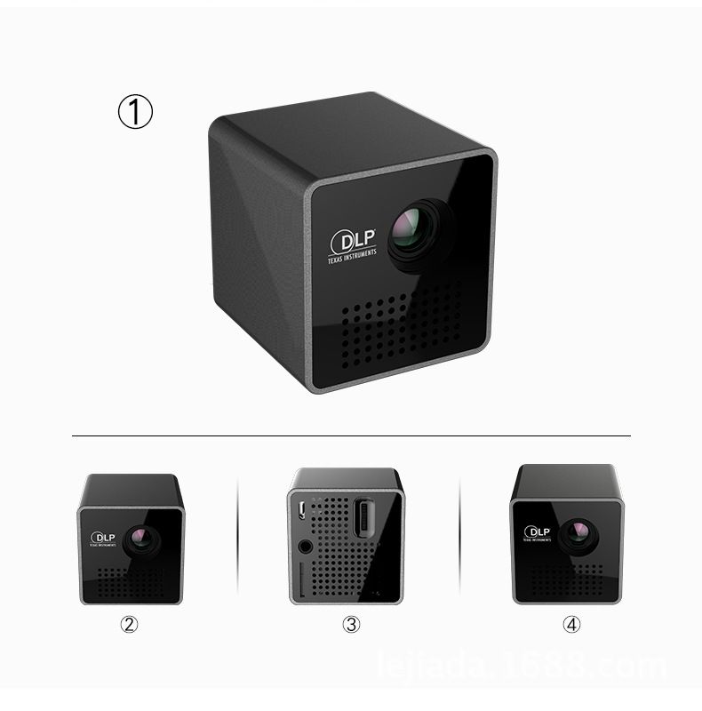 P1+无线手机wifi投影机 迷你微型高清家用投影仪投影机详情图2