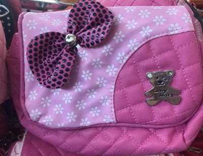Bear Tie Flap Bag