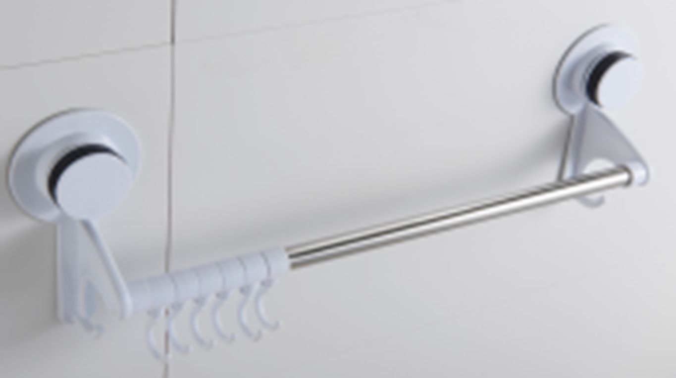 Yiwu Selection 4C magic stick seamless folding towel rod
