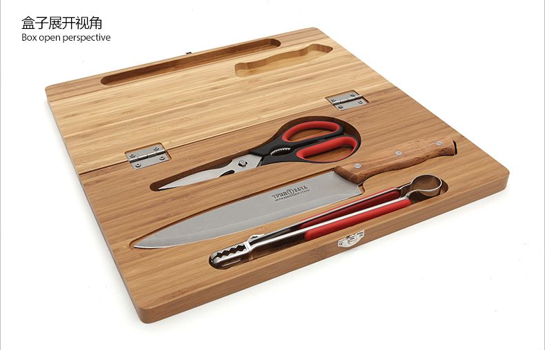 CHANODUG: Essential cooking utensils and knives for camping in the wild pic 3