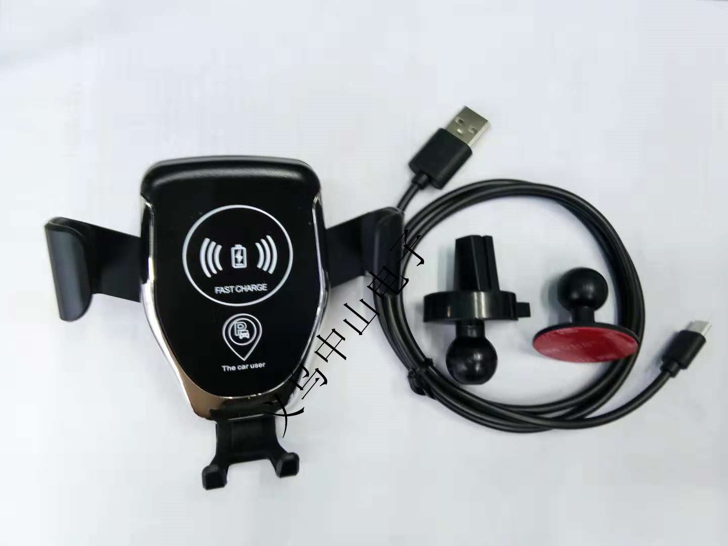 车载定位 车载无线充汽车重力感应支架出风口充电器详情图4