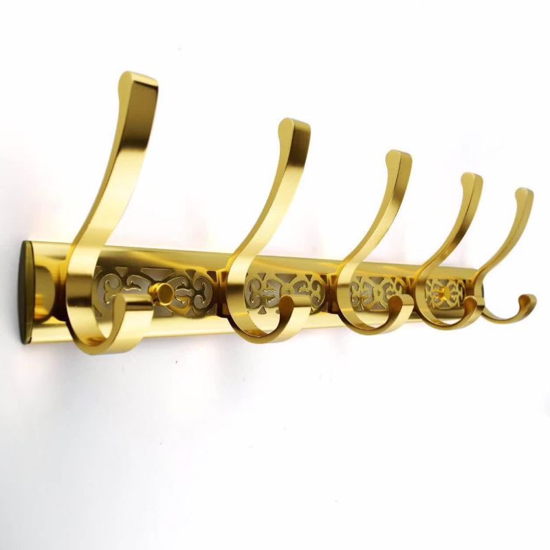 ZYC7034B-4金色全铝衣钩详情图3