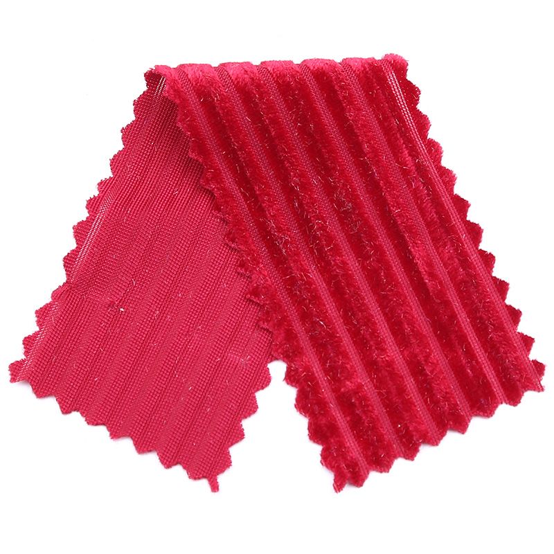 Factory direct sales and immediate supply of golden velvet Korean velvet strip clothing fabric and accessory fabric detail image 17